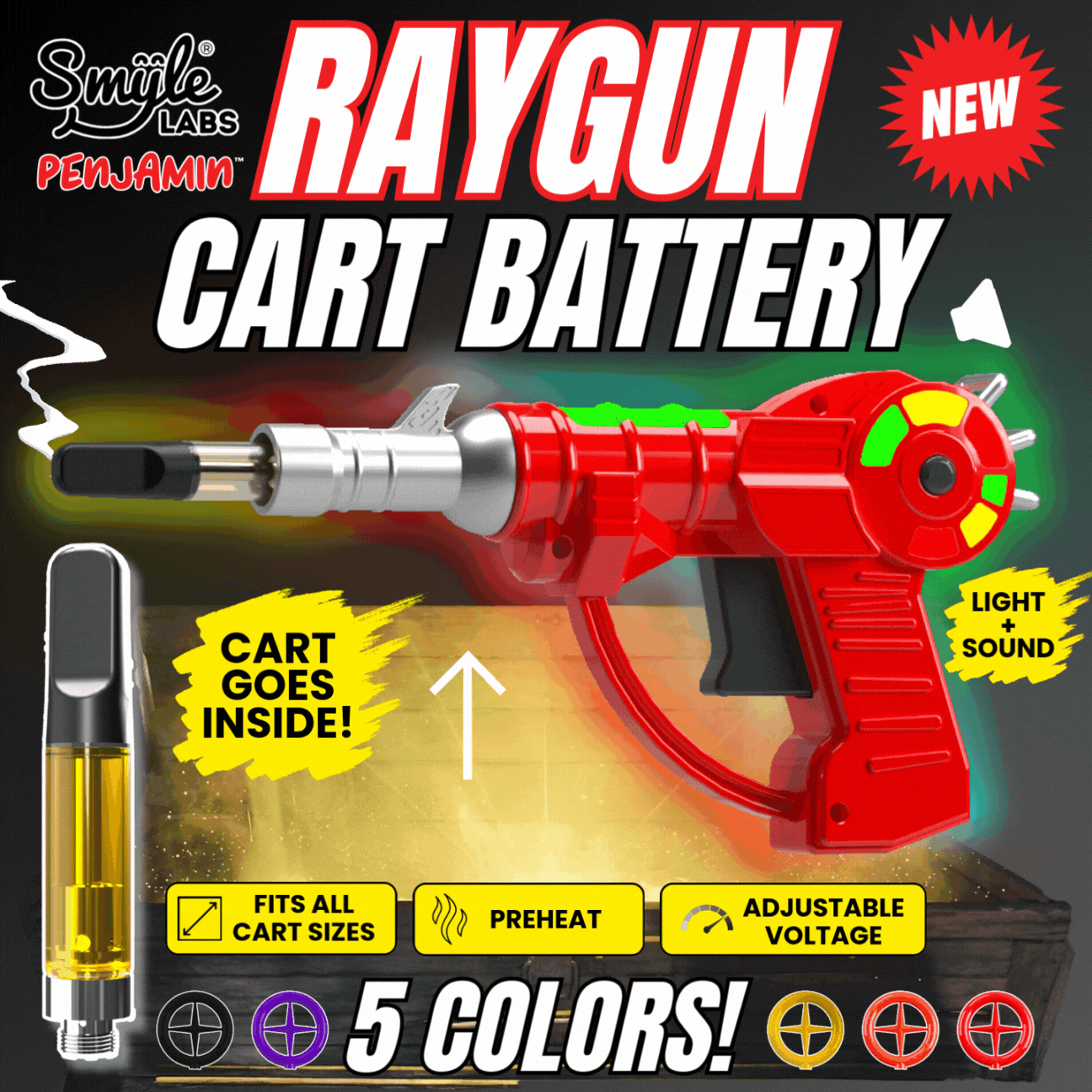 Penjamin Ray-Gun Cart Battery
