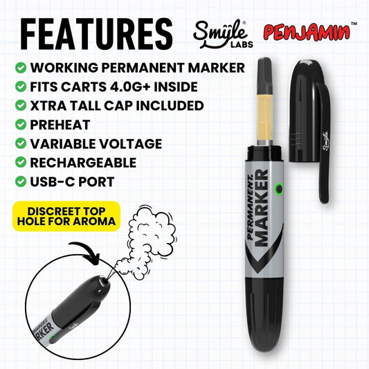 Permanent Marker Battery